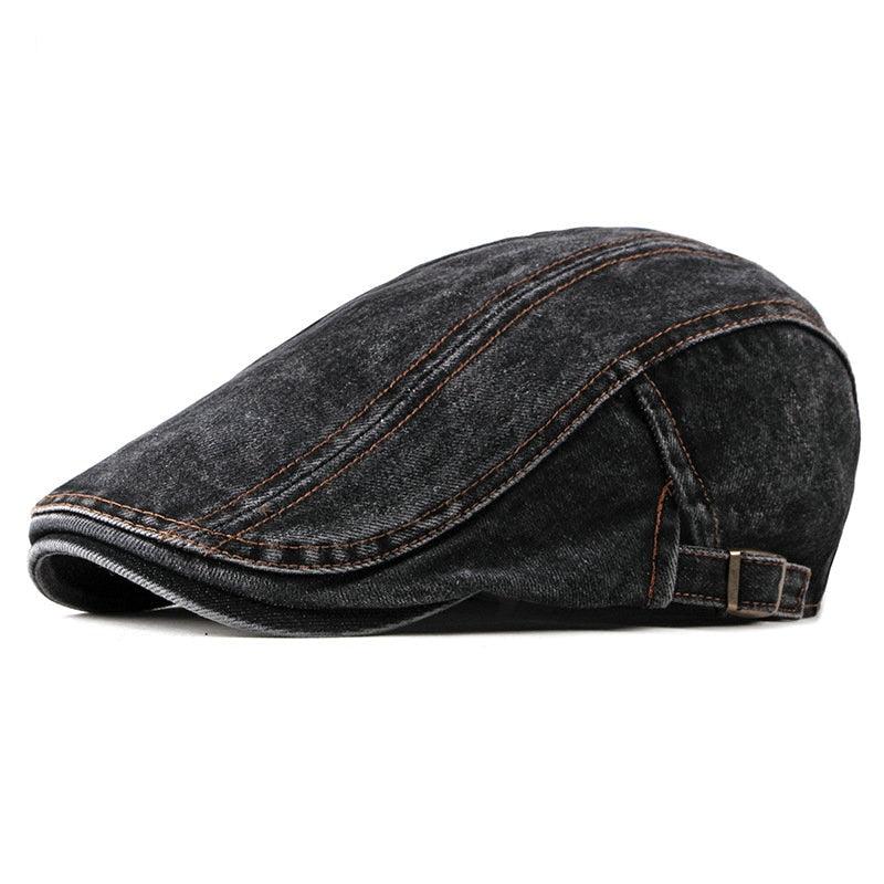 Casual Spring Summer Berets Hat Men Women Denim Newsboy Ivy Cotton Cap Duckbill Ivy Flat Cap The Clothing Company Sydney
