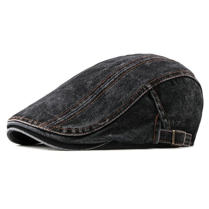 Casual Spring Summer Berets Hat Men Women Denim Newsboy Ivy Cotton Cap Duckbill Ivy Flat Cap The Clothing Company Sydney