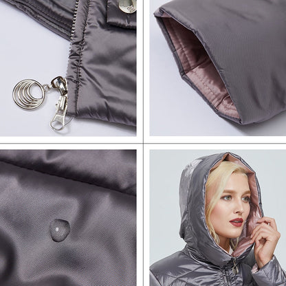 Waterproof fabric with cap design thick cotton Puffer warm parka Winter Jacket The Clothing Company Sydney