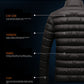 Stand Collar Parka Jacket Men's Solid Thick Jackets and Coats Winter Parkas The Clothing Company Sydney