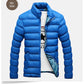 Stand Collar Parka Jacket Men's Solid Thick Jackets and Coats Winter Parkas The Clothing Company Sydney