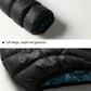 Stand Collar Parka Jacket Men's Solid Thick Jackets and Coats Winter Parkas The Clothing Company Sydney