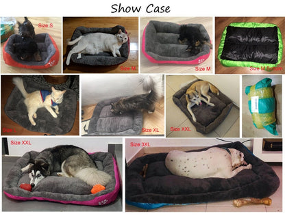 9 Color Paw Pet Sofa Dog Beds Waterproof Bottom Soft Fleece Warm Cat Bed House The Clothing Company Sydney