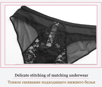 White Tube top Lace Seamless Brassiere Cotton Bra Panties Embroidered Underwear Lingerie Set The Clothing Company Sydney