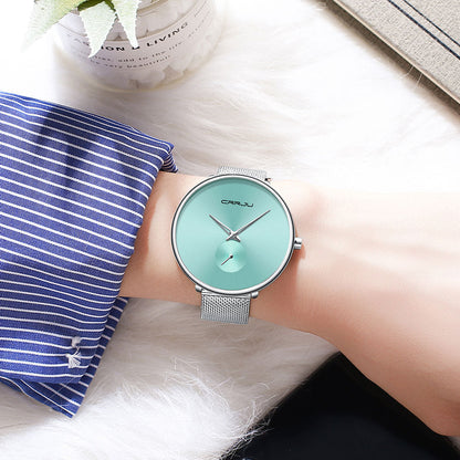 Luxury Casual Simple Ladies Daily Dress Mesh Minimalist Waterproof Quartz Wristwatch The Clothing Company Sydney