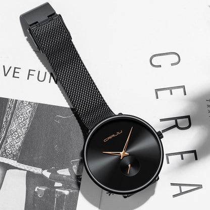 Luxury Casual Simple Ladies Daily Dress Mesh Minimalist Waterproof Quartz Wristwatch The Clothing Company Sydney