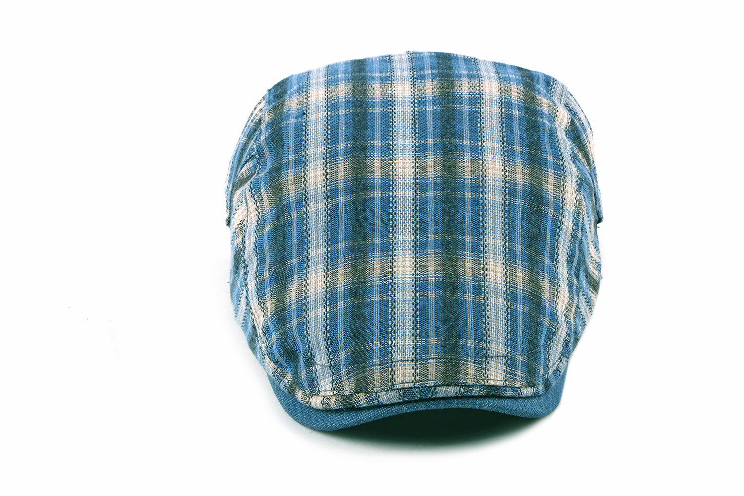 Casual Cotton Plaid Flat Adjustable Beret Flay Ivy News Boy Cap The Clothing Company Sydney