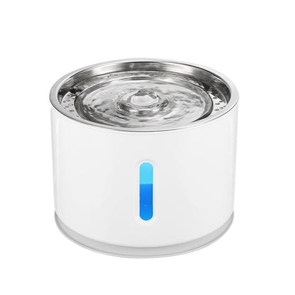 2.4L Automatic Pet Cat Water Fountain with LED Electric USB Dog Cat Pet Mute Drinker Feeder Bowl Pet Drinking Fountain Dispenser The Clothing Company Sydney