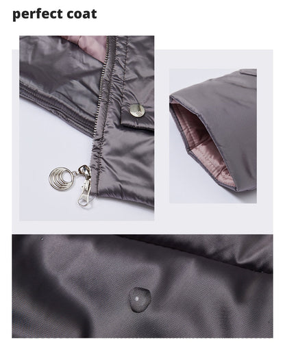 Waterproof fabric with cap design thick cotton Puffer warm parka Winter Jacket The Clothing Company Sydney