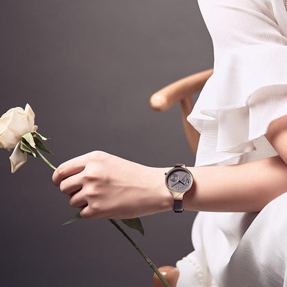 Luxury Fashion Quartz Wrist Watch Ladies Leather Waterproof Watch The Clothing Company Sydney