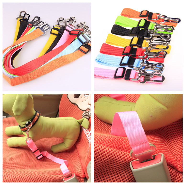 Pet Car Seat Dog SeatBelt Safety Harness Restraint Adjustable Leash Travel Clip Cat Dog Car Seat Belt For All Cars Dog Seat Belt The Clothing Company Sydney