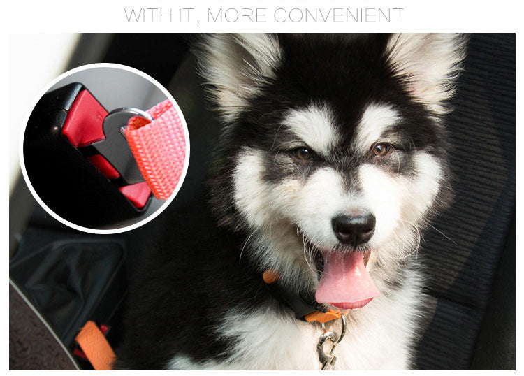 Pet Car Seat Dog SeatBelt Safety Harness Restraint Adjustable Leash Travel Clip Cat Dog Car Seat Belt For All Cars Dog Seat Belt The Clothing Company Sydney