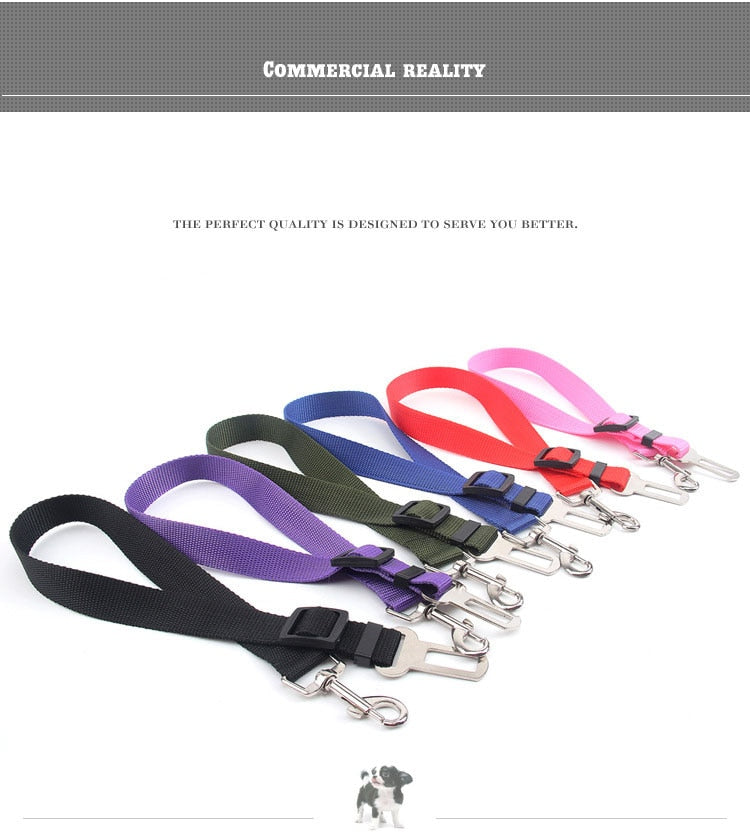 Pet Car Seat Dog SeatBelt Safety Harness Restraint Adjustable Leash Travel Clip Cat Dog Car Seat Belt For All Cars Dog Seat Belt The Clothing Company Sydney