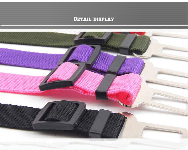 Pet Car Seat Dog SeatBelt Safety Harness Restraint Adjustable Leash Travel Clip Cat Dog Car Seat Belt For All Cars Dog Seat Belt The Clothing Company Sydney