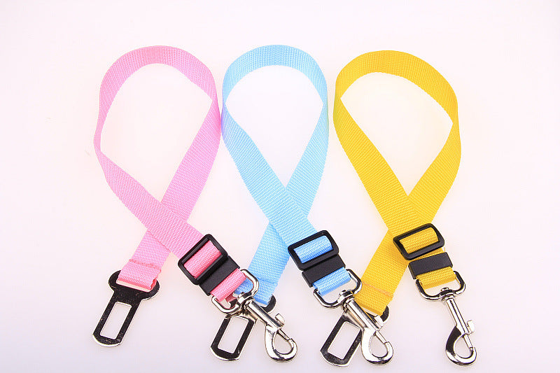 Pet Car Seat Dog SeatBelt Safety Harness Restraint Adjustable Leash Travel Clip Cat Dog Car Seat Belt For All Cars Dog Seat Belt The Clothing Company Sydney