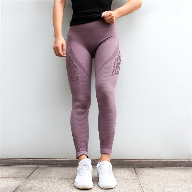 2 Piece Sports Gym Fitness Lifting Pants Sportswear Leggings Padded Push-up Seamless Sports Bra Top Set The Clothing Company Sydney