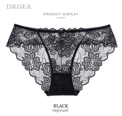 3 Piece Lace Underwear  Plus Size Low rise Transparent Embroidered Panties The Clothing Company Sydney