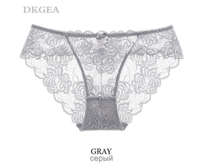 3 Piece Lace Underwear  Plus Size Low rise Transparent Embroidered Panties The Clothing Company Sydney