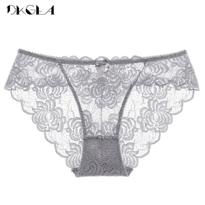 3 Piece Lace Underwear  Plus Size Low rise Transparent Embroidered Panties The Clothing Company Sydney
