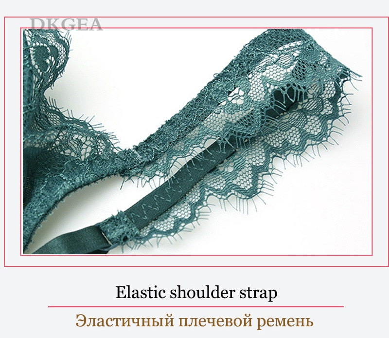 Comfortable Thin Cotton Brassiere Embroidery Bra Underwear Brief Plus Size Bra Panties Lingerie Set The Clothing Company Sydney