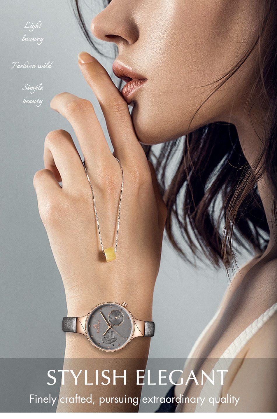 Luxury Fashion Quartz Wrist Watch Ladies Leather Waterproof Watch The Clothing Company Sydney