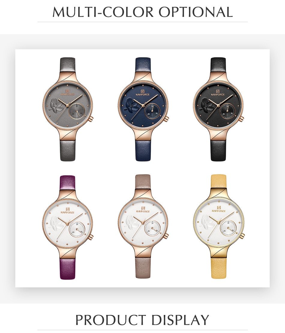 Luxury Fashion Quartz Wrist Watch Ladies Leather Waterproof Watch The Clothing Company Sydney