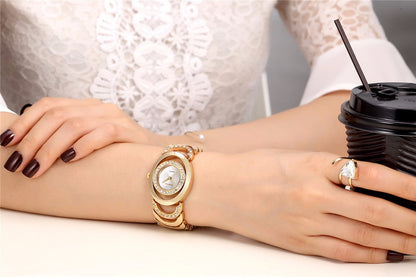 Ladies' Luxury Brand bracelet  Stainless Steel Rhinestone Quartz Watch The Clothing Company Sydney
