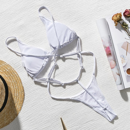 String thong Extreme bodysuits one piece swimsuit Micro Bikini swimwear monokini bathers The Clothing Company Sydney
