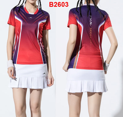 2 Piece Ladies Womens Quick dry Tennis Badminton Tennis Tennis Squash Netball Top Skirt Shorts Set The Clothing Company Sydney