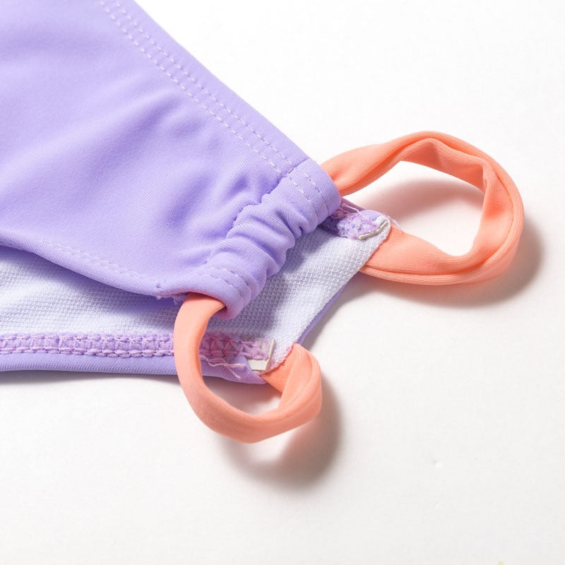 Brazilian Push up Bandage neon swimwear bathing suit High cut bikini swimsuit The Clothing Company Sydney