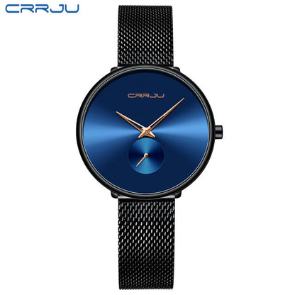 Luxury Casual Simple Ladies Daily Dress Mesh Minimalist Waterproof Quartz Wristwatch The Clothing Company Sydney