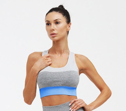 2 Piece Sports Suits Set Yoga Sets Gym Fitness Athletic Pants Sportswear Leggings Bra Seamless Sports Active The Clothing Company Sydney
