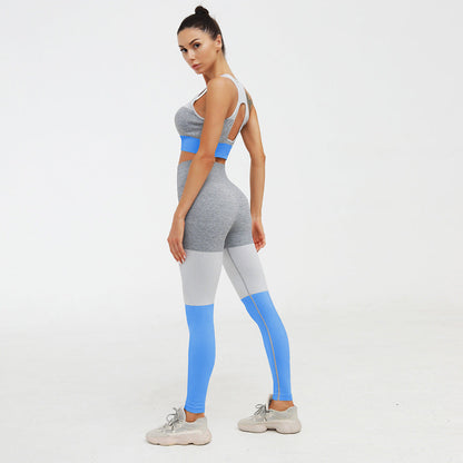 2 Piece Sports Suits Set Yoga Sets Gym Fitness Athletic Pants Sportswear Leggings Bra Seamless Sports Active The Clothing Company Sydney