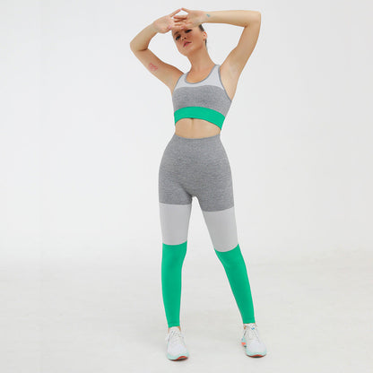 2 Piece Sports Suits Set Yoga Sets Gym Fitness Athletic Pants Sportswear Leggings Bra Seamless Sports Active The Clothing Company Sydney