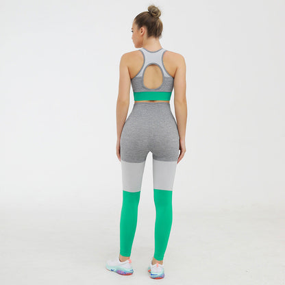 2 Piece Sports Suits Set Yoga Sets Gym Fitness Athletic Pants Sportswear Leggings Bra Seamless Sports Active The Clothing Company Sydney