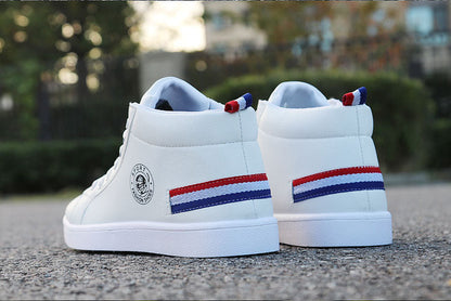 Black/white waterproof warm plush shoes ankle High Cut Sneaker boots The Clothing Company Sydney