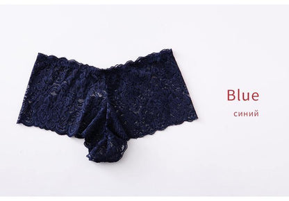 3 Pack Underwear Lingerie Sexy Lace Transparent Panties Briefs High Quality Low Waist Women's Underpants The Clothing Company Sydney