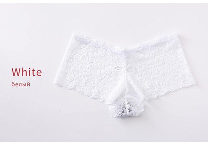 3 Pack Underwear Lingerie Sexy Lace Transparent Panties Briefs High Quality Low Waist Women's Underpants The Clothing Company Sydney