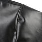 Streetwear Black PU Leather Blouse Women Cardigan Buttons Fashion Women's Shirt Top Long Sleeve Jacket The Clothing Company Sydney
