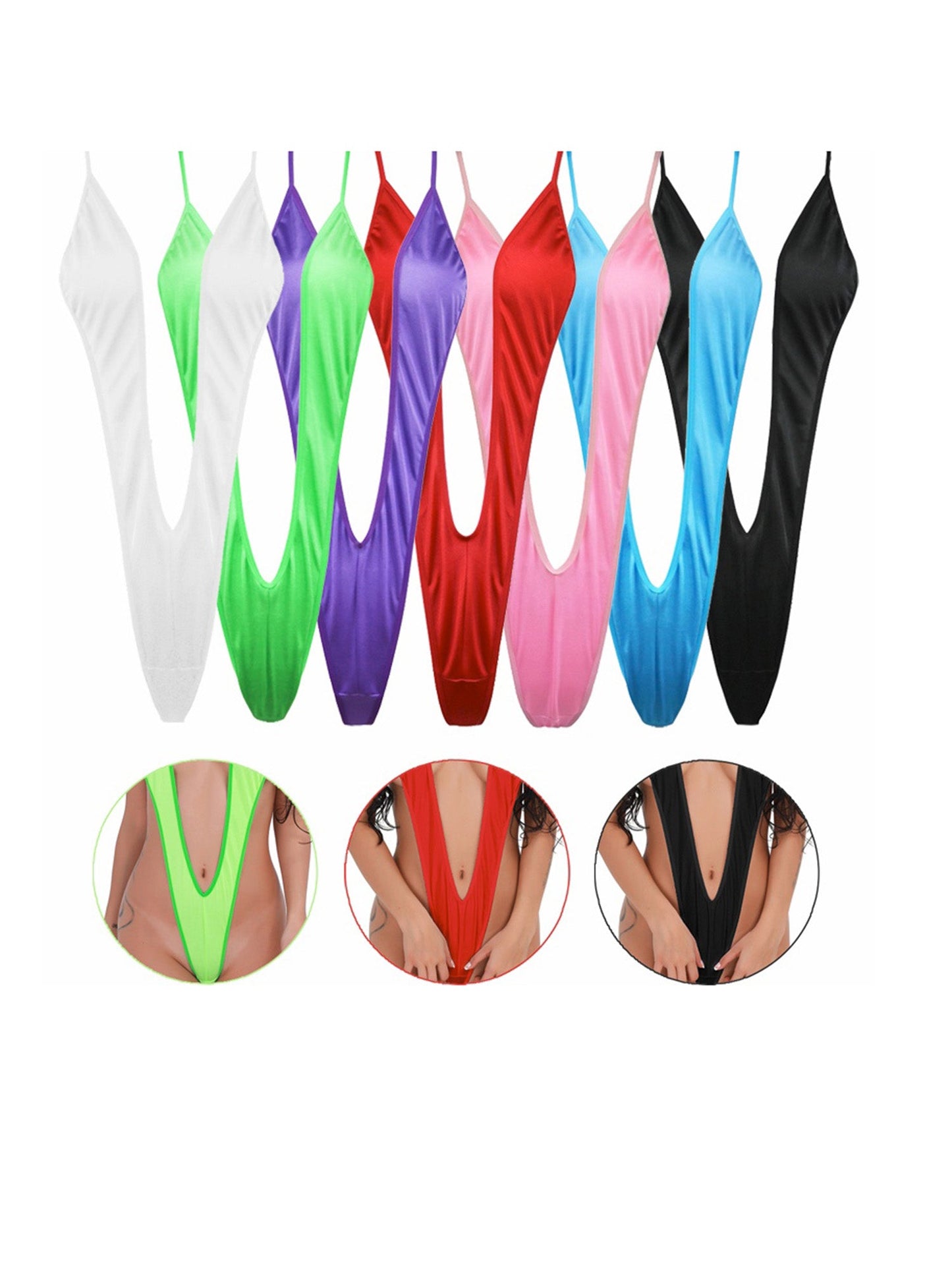 One piece swimwear Thong G-string Monokini Bikini Swimsuit Bodysuit bathing suit The Clothing Company Sydney