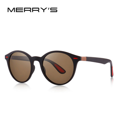 Designer Men's & Women's Classic Retro Rivet Polarized Sunglasses TR90 Legs Lighter Design Oval Frame UV400 Protection Polarized Sunglasses The Clothing Company Sydney