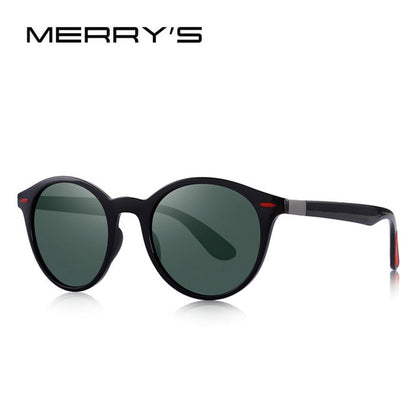 Designer Men's & Women's Classic Retro Rivet Polarized Sunglasses TR90 Legs Lighter Design Oval Frame UV400 Protection Polarized Sunglasses The Clothing Company Sydney