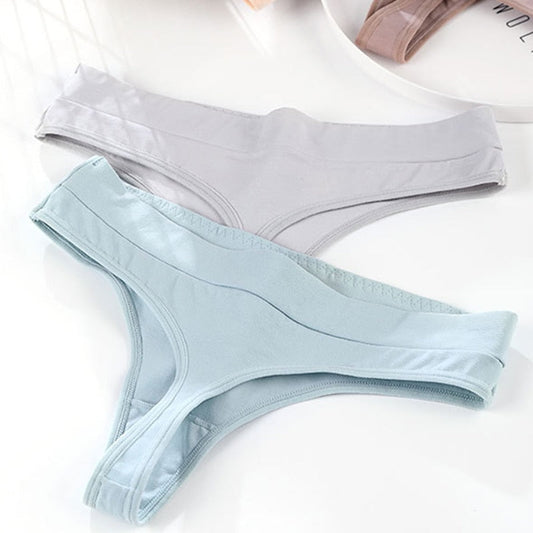3 pack Thong Panties String Underwear Briefs Sexy Lingerie Pants Intimate Ladies Low-Rise G-String The Clothing Company Sydney
