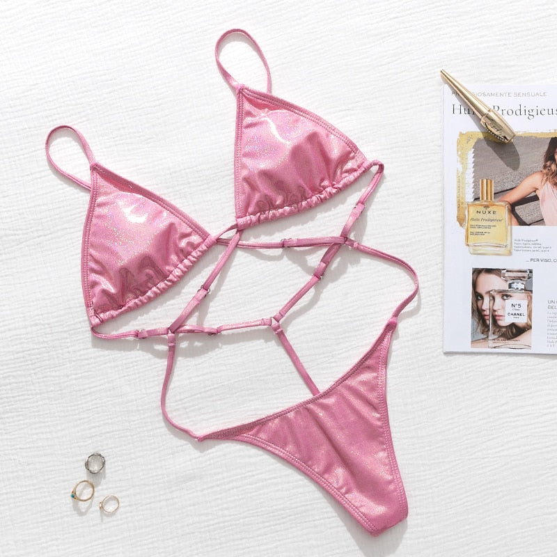 String thong Extreme bodysuits one piece swimsuit Micro Bikini swimwear monokini bathers The Clothing Company Sydney
