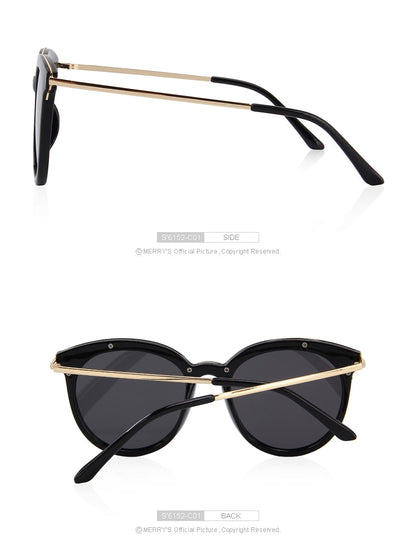 Women's Brand Designer Cat Eye Polarized Sunglasses 100% UV Protection The Clothing Company Sydney