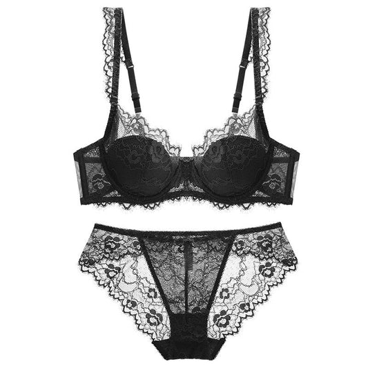 Comfortable Thin Cotton Brassiere Embroidery Bra Underwear Brief Plus Size Bra Panties Lingerie Set The Clothing Company Sydney