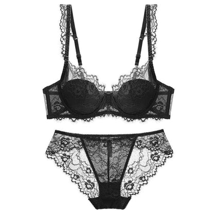 Comfortable Thin Cotton Brassiere Embroidery Bra Underwear Brief Plus Size Bra Panties Lingerie Set The Clothing Company Sydney
