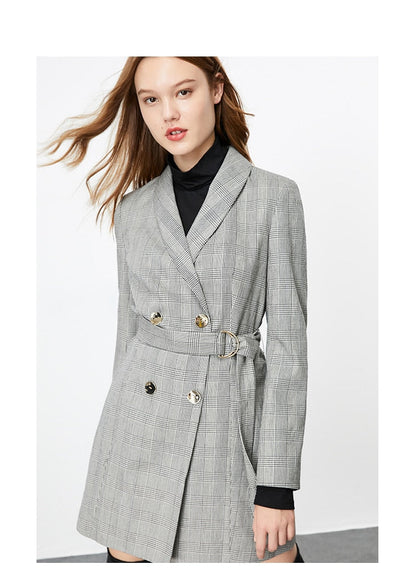 Autumn Winter Women's Mid-length Thin Suit Jacket The Clothing Company Sydney