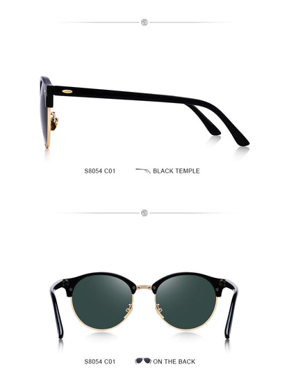 Designer Men Women Classic Retro Rivet Polarized Unisex Glasses Fashion Male Eyewear UV400 Protection Sunglasses The Clothing Company Sydney