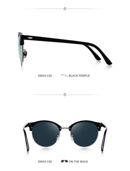 Designer Men Women Classic Retro Rivet Polarized Unisex Glasses Fashion Male Eyewear UV400 Protection Sunglasses The Clothing Company Sydney